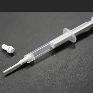 3cc (100 PK) 루어락 cap needle 포함 시린지 세트  주사기 luer lock syringe 의료용 액체레진 바이오 접착제 동물의약